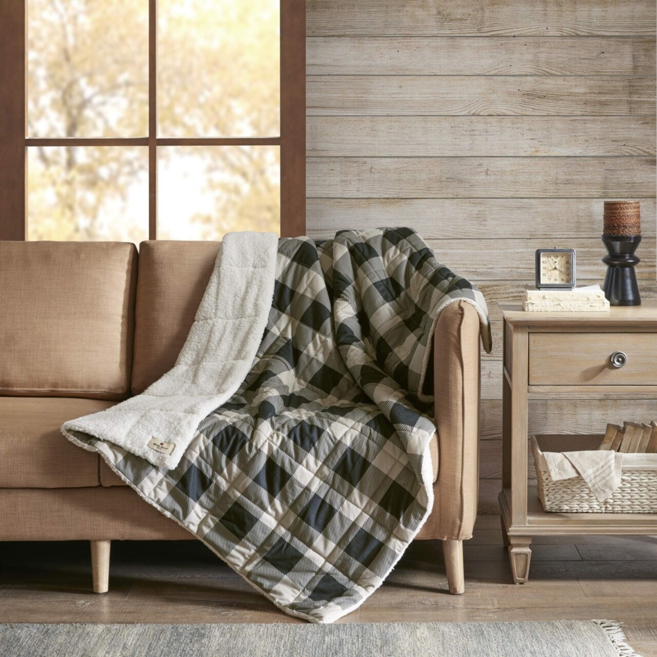 Woolrich home top down throw